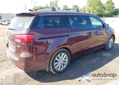 2016 Kia Sedona Ex из США, поврежденный, VIN KNDMC5C17G6127796